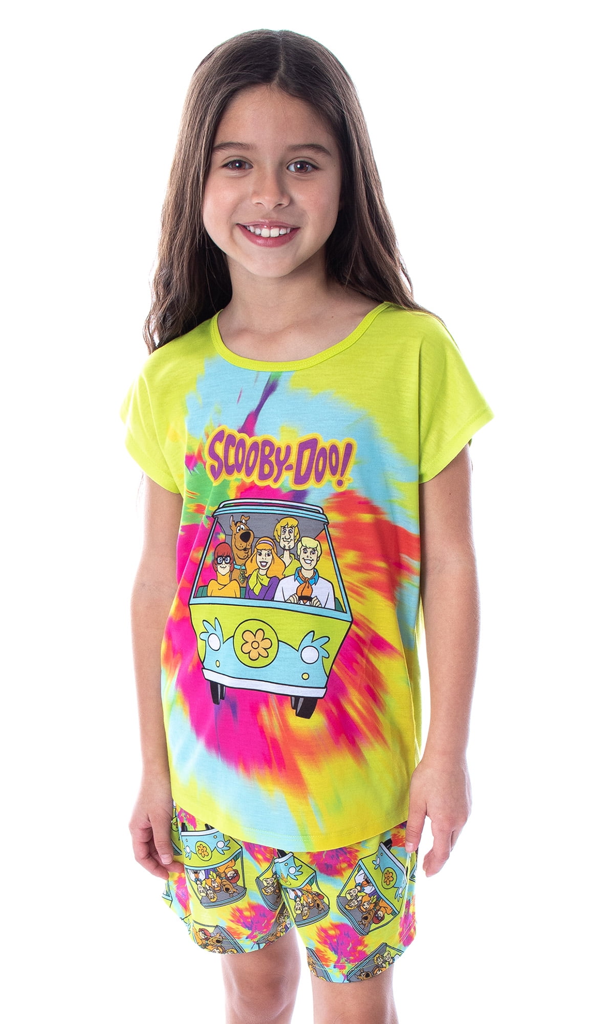 tie dye mystery machine shirt