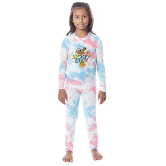 Scooby-Doo Girls' Unisex Child Relp! Daphne Velma Character Pajama Set