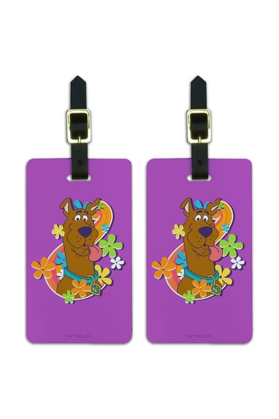 Scooby Doo! Groovy Scooby Luggage ID Tags Set of 2