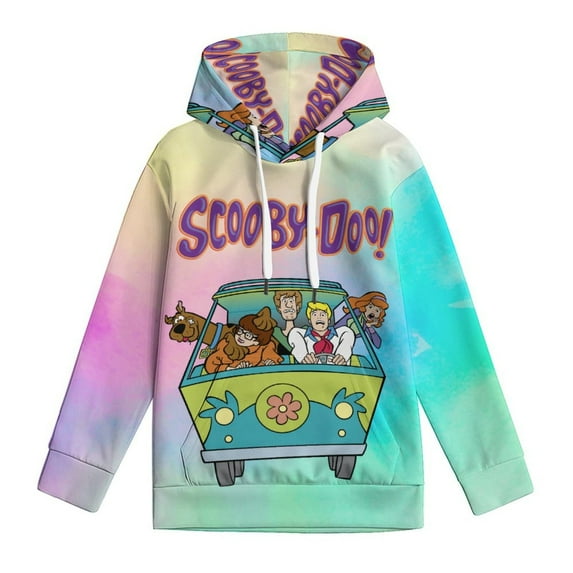 Scooby Doo Hooded Hoodies for Girls Boys, Kids Pullover Hooded with Pocket, Casual 3D Print Long Sleeve Sweatshirt Hoodies