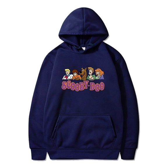 Scooby Doo Hoodie Cartoon Anime Merch Long Sleeve Streetwear Women Men Hooded Sweatshirt