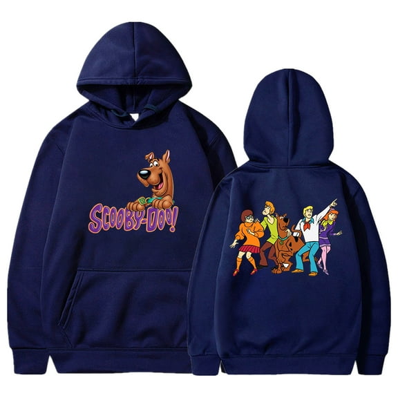 Scooby Doo Hoodie Cartoon Graphic Long Sleeve Streetwear Women Men Hooded Sweatshirt Funny Clothes