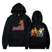 NEIGOPUGAI Scooby Doo Hoodie Cartoon Graphic Long Sleeve Streetwear Women Men Hooded Sweatshirt Funny Clothes