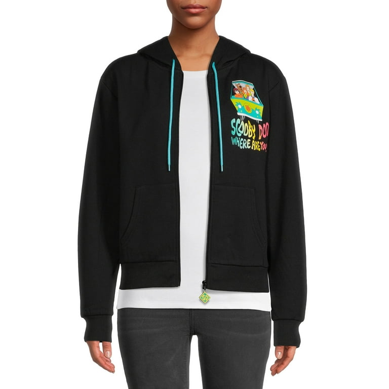 Scooby doo top zip up hoodie