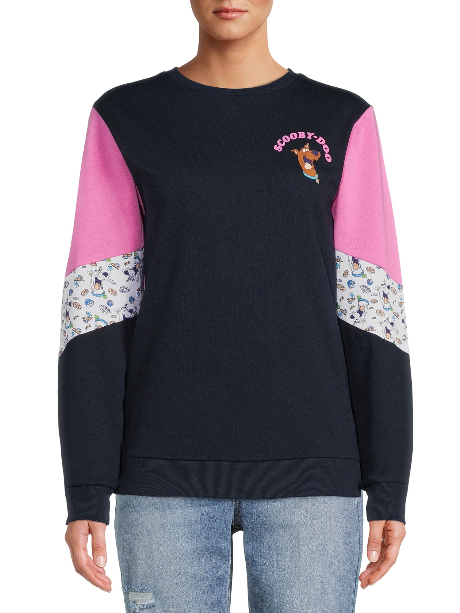 Scooby-Doo Juniors Fashion Sweatshirt - Walmart.com