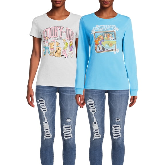 Scooby Doo Juniors' T-Shirt, 2 Pack