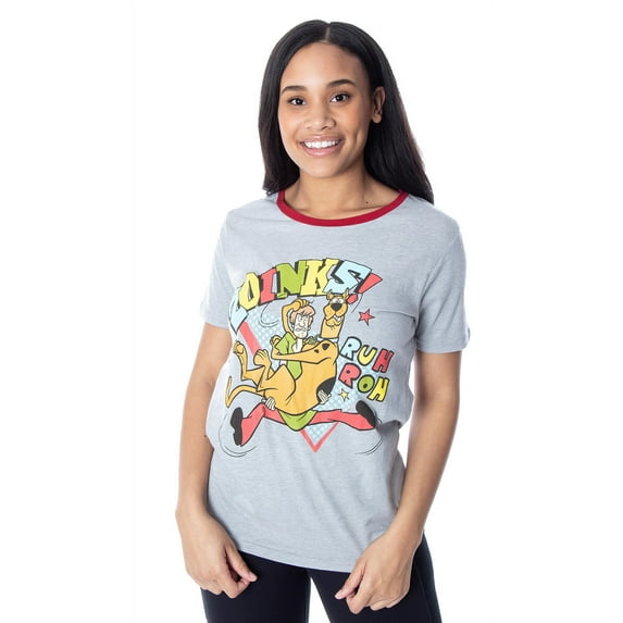 Scooby-Doo Juniors Zoinks Ruh Roh Ringer T-Shirt