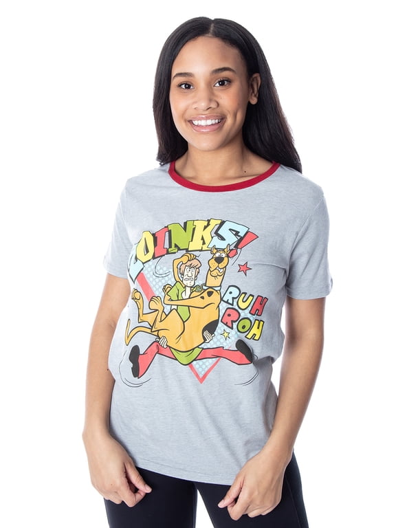 Scooby-Doo Juniors Zoinks Ruh Roh Ringer T-Shirt