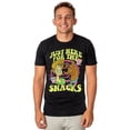 thumbnail image 1 of Scooby-Doo Just Here For Snacks Men's Graphic Short Sleeve Tee, 1 of 5