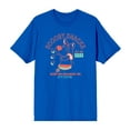 thumbnail image 1 of Scooby-Doo Keep On Snackin' Men's Blue Crew Neck Short Sleeve Tee-Medium, 1 of 1