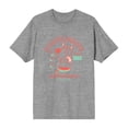 thumbnail image 1 of Scooby-Doo Keep On Snackin' Men's Heather Gray Crew Neck Short Sleeve Tee-Small, 1 of 7