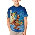 thumbnail image 1 of Scooby Doo Kid's T-Shirt Short Sleeve T-Shirt Tops Summer Tee Shirt for Boys Girls 110CM, 1 of 8