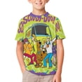 thumbnail image 1 of Scooby Doo Kid's T-Shirt Short Sleeve T-Shirt Tops Summer Tee Shirt for Boys Girls 140CM, 1 of 8