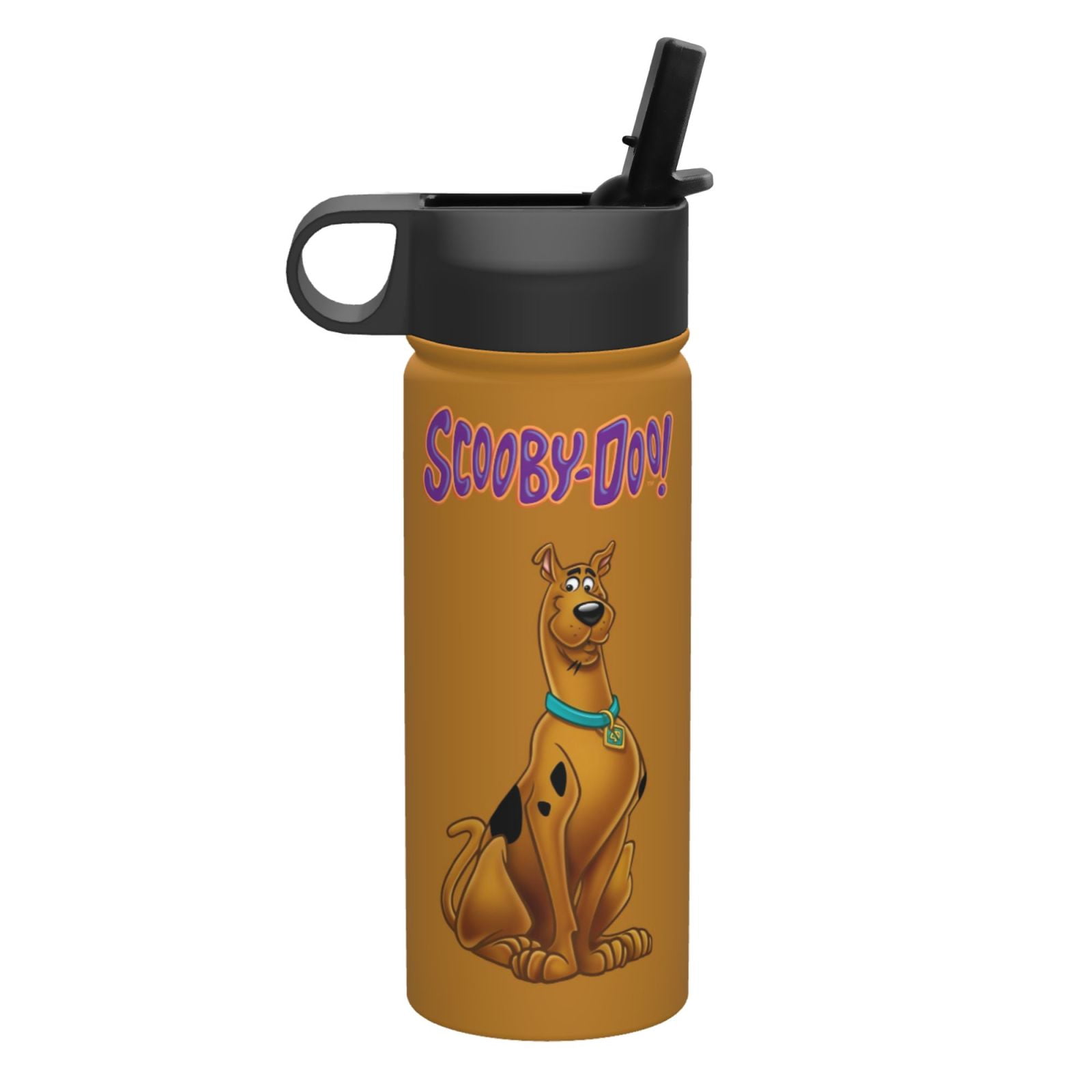 Scooby Doo Kids Insulated Water Bottle With Straw 18 Oz Stainless scooby-doo-kids-insulated-water-bottle-with-straw-18-oz-stainless