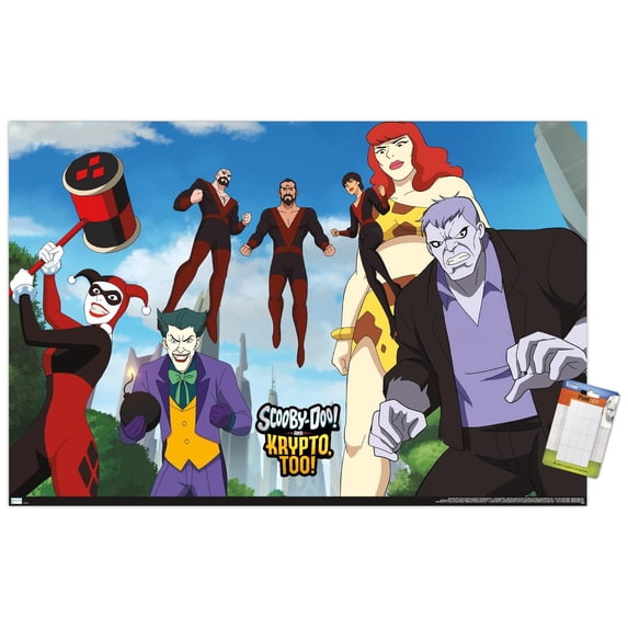 Scooby-Doo & Krypto, Too! - Legion of Doom Wall Poster, 22.375" x 34"