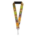 thumbnail image 1 of Scooby Doo Lanyard, Scooby Doo 5 Character Poses Stack, Elastic, 1 of 4
