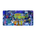 thumbnail image 1 of Scooby Doo License Plate Cover Aluminum Novelty Vanity Tag Protection License Plate Tag Sign Decorative 15 X 30CM For Various Car Truck Models, 1 of 6