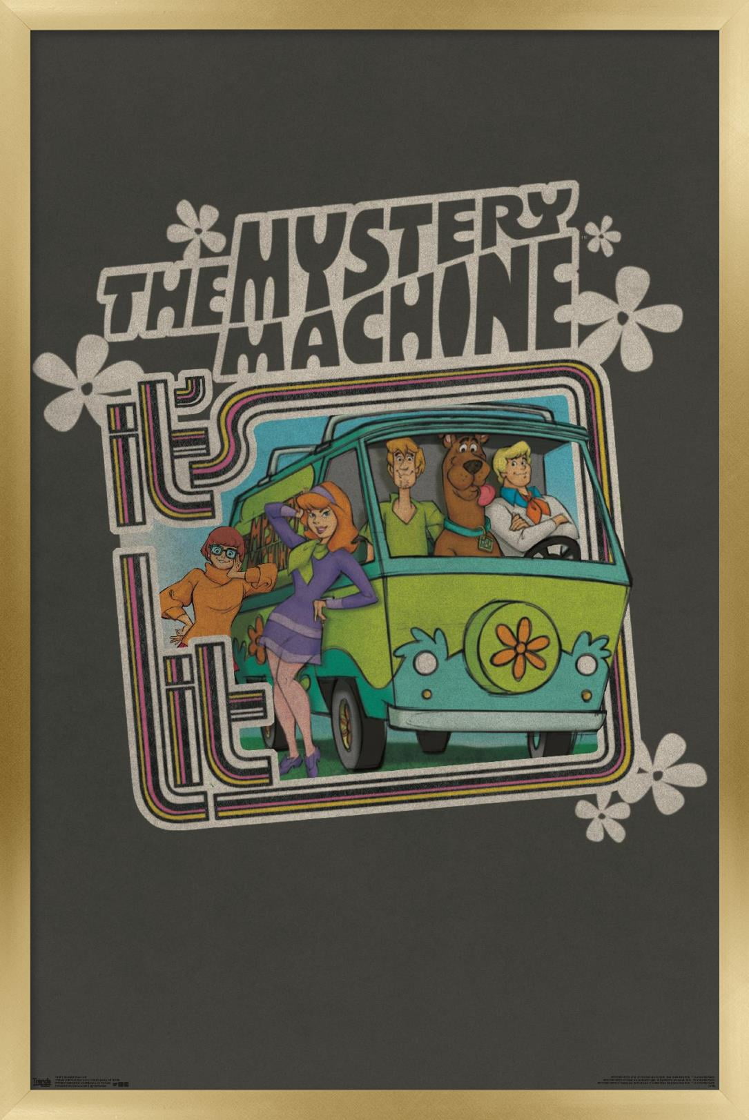 Scooby-Doo - Lit Wall Poster, 14.725" x 22.375", Framed