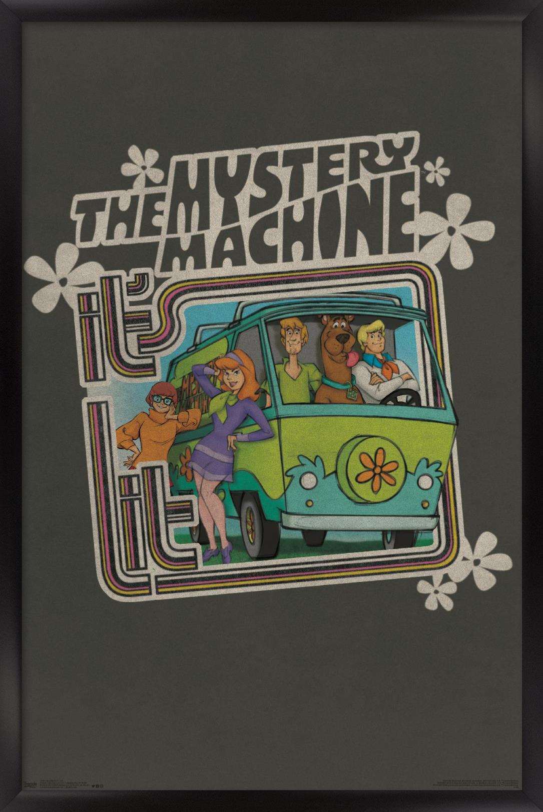 Scooby-Doo - Lit Wall Poster, 14.725" x 22.375", Framed