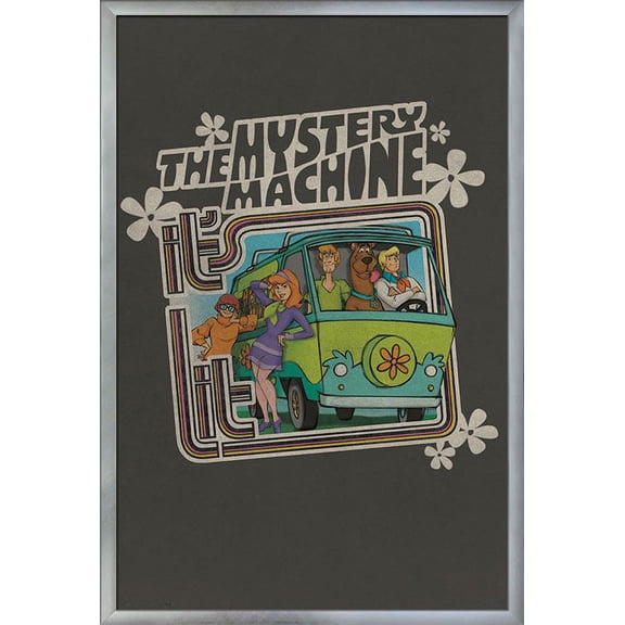 Scooby-Doo - Lit Wall Poster, 22.375" x 34", Framed
