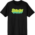 thumbnail image 1 of Scooby-Doo Logo Title Men's Black Crew Neck Short Sleeve Tee-XL, 1 of 6