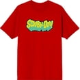 thumbnail image 1 of Scooby-Doo Logo Title Men's Red Crew Neck Short Sleeve Tee-XS, 1 of 6