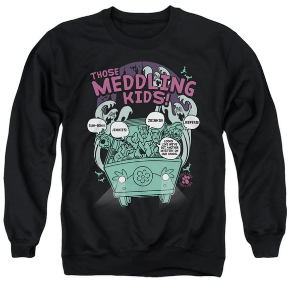 Scooby Doo - Meddling Since 1969 - Crewneck Sweatshirt - Large