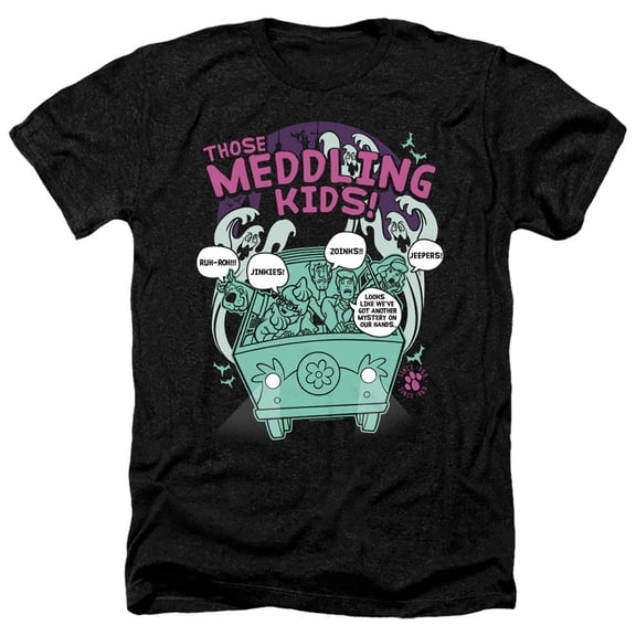 Scooby Doo - Meddling Since 1969 - Heather Short Sleeve Shirt - XX-Large