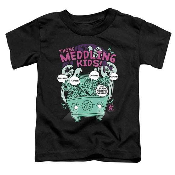 Scooby Doo - Meddling Since 1969 - Toddler Short Sleeve Shirt - 3T
