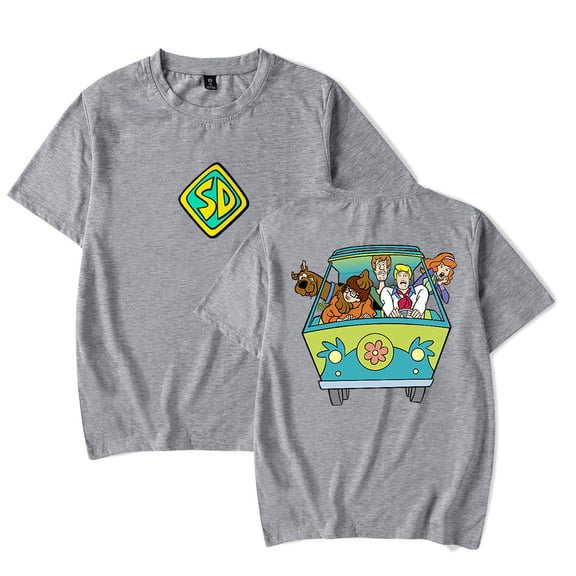 Scooby Doo Men/Women T-Shirt Summer Streetwear Harajuku Tshirt Shirt Short Sleeve