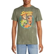 Scooby-Doo Mens & Big Mens Brushed Tie Dye Graphic T-Shirt