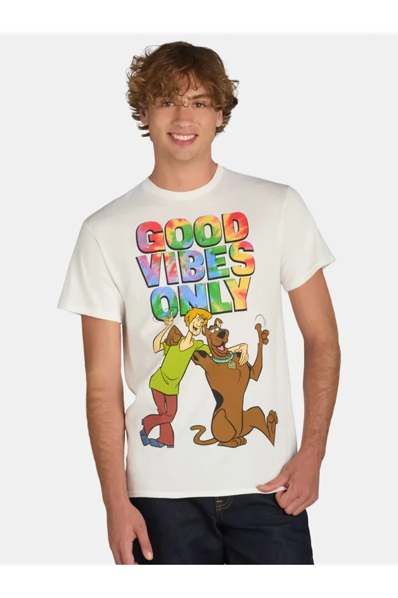 Men's & Big Men's Graphic Print Tee with Short Sleeves, Sizes S-2XL