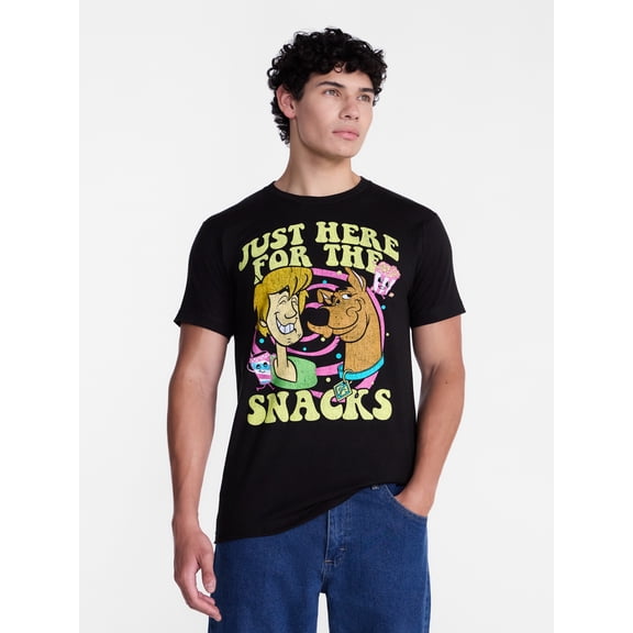 Scooby-Doo Men's and Big Men's Graphic Tee with Short Sleeves, Sizes S-3XL