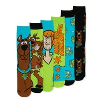 Scooby Doo Men's Crew Socks, 6-Pack