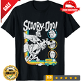 thumbnail image 1 of Scooby-Doo Men's Distressed Print Characters And Mystery Machine-T-Shirt (6XLT), LIMITED EDITION-TH73568, 1 of 2