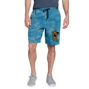 Scooby Doo Men's Fleece Jogger Shorts, Sizes S-XL, Mens Shorts