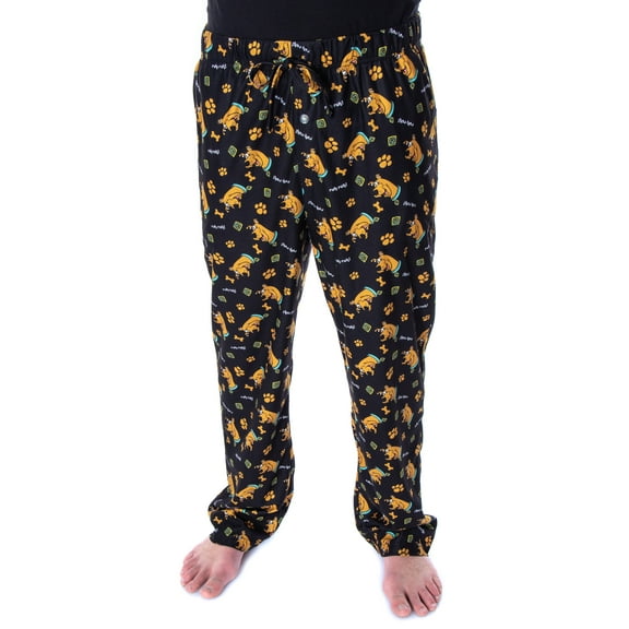 Scooby-Doo Mens' Ruh-Roh! Scooby Character Sleep Lounge Pajama Pants