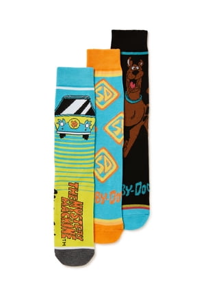 Scooby-Doo Men's Socks, 3-Pack