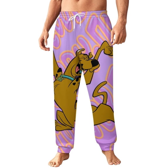 Scooby-Doo Men's Sweatpants Lightweight Joggers Pants Workout Gym Running Pants with Pockets