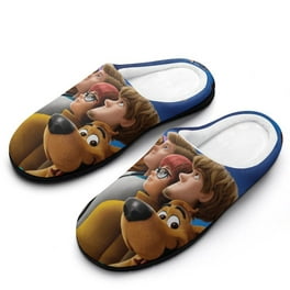 Scooby Doo Mens Fluffy Slippers Uk Scooby-Doo Character Slippers