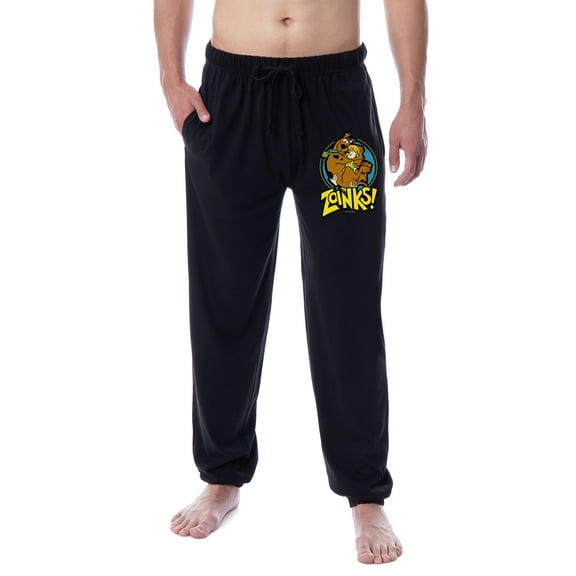 Scooby-Doo Mens' Scooby Shaggy Zoinks! Sleep Jogger Pajama Pants