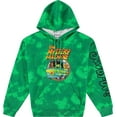 thumbnail image 1 of Scooby Doo Mens Throwback Hoodie, Shaggy, Velma Tie Dye Sweatshirt - Throwback Classic Tie Dye Hoodie Sweatshirt Green Dye, Medium, 1 of 7