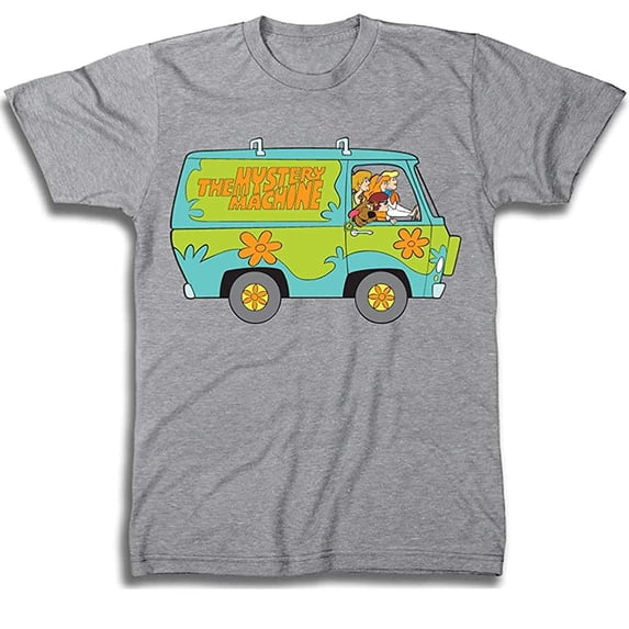 Scooby Doo Mens Throwback Shirt, Shaggy, Velma Tee - Throwback Classic T-Shirt