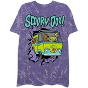 Scooby Doo Mens Throwback Shirt, Shaggy, Velma Tee - Throwback Classic Tie Dye T-Shirt