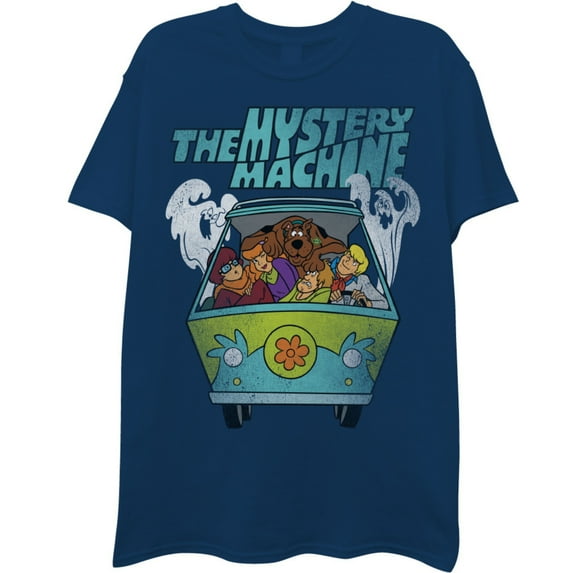 Men's Scooby-Doo Throwback Short Sleeve T-Shirt- Adult Unisex Sizes S-2XL