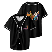 Scooby Doo Merch Baseball Jersey Shirts Spring Summer Men/Women Tshirt Shirt