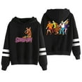 thumbnail image 1 of Scooby Doo Merch Cartoon Hoodie Pocketless Parallel Bars Sleeve Streetwear Women Men Funny Sweatshirt, 1 of 3