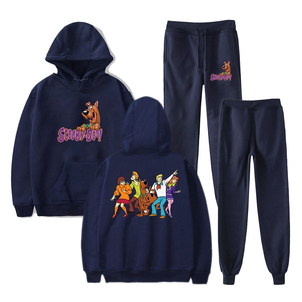 Scooby Doo Merch Hoodie Jogger Pants Two Piece Set Sweatshirts Sweatpants Women Men s Set