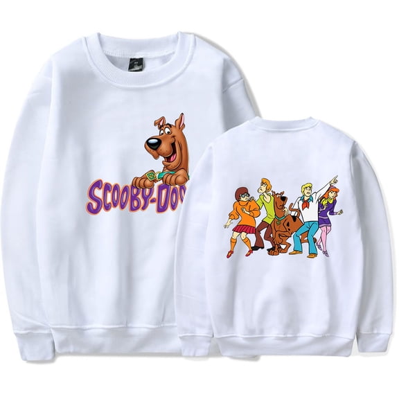 Scooby Doo Merch Men/Women Long Sleeve Crew Neck Sweater Men/Women Longsleeve Sweater