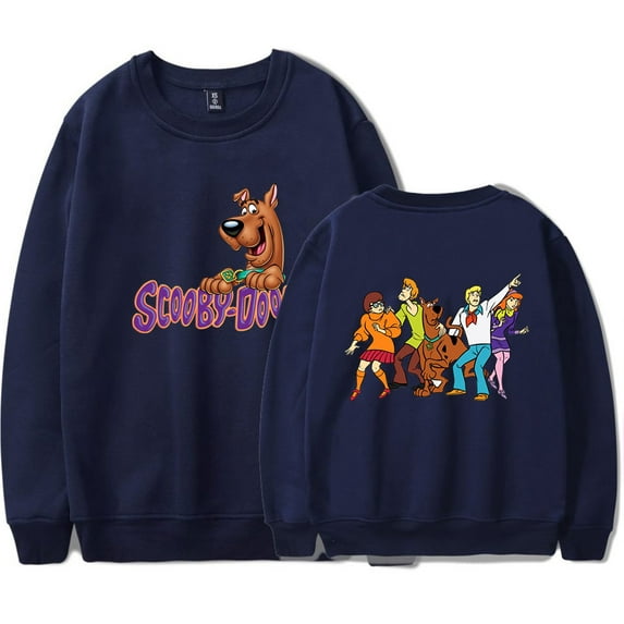 Scooby Doo Merch Men/Women Long Sleeve Crew Neck Sweater Men/Women Longsleeve Sweater